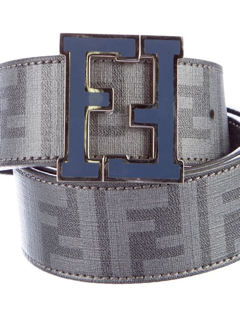 authentic fendi zucca belt|Fendi belt outlet.